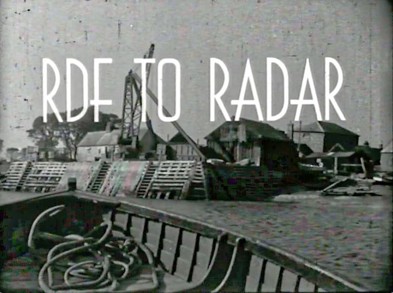 Still from RDF to Radar