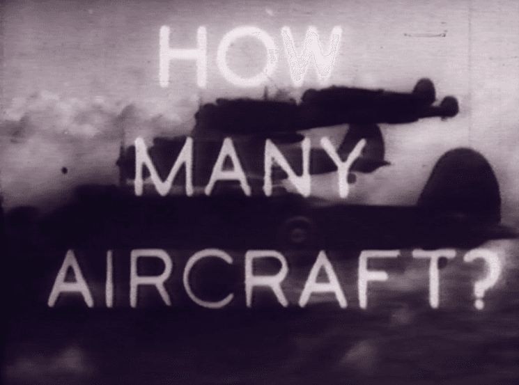 Still from Early Radar Training Films