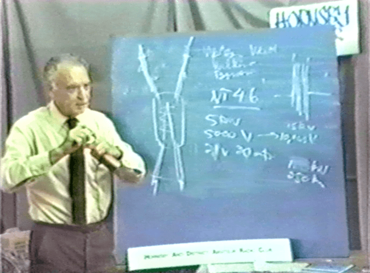 Still from Dr E. G. (Taffy) Bowen — Talk on Early Radar Development